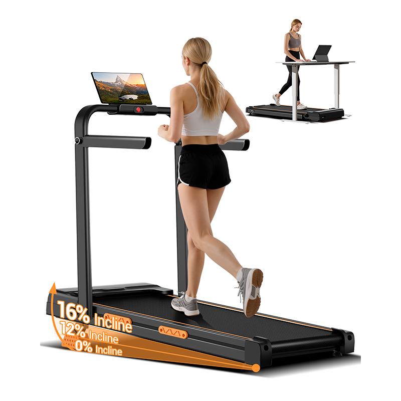 Tapis de course incliné ultra-compact