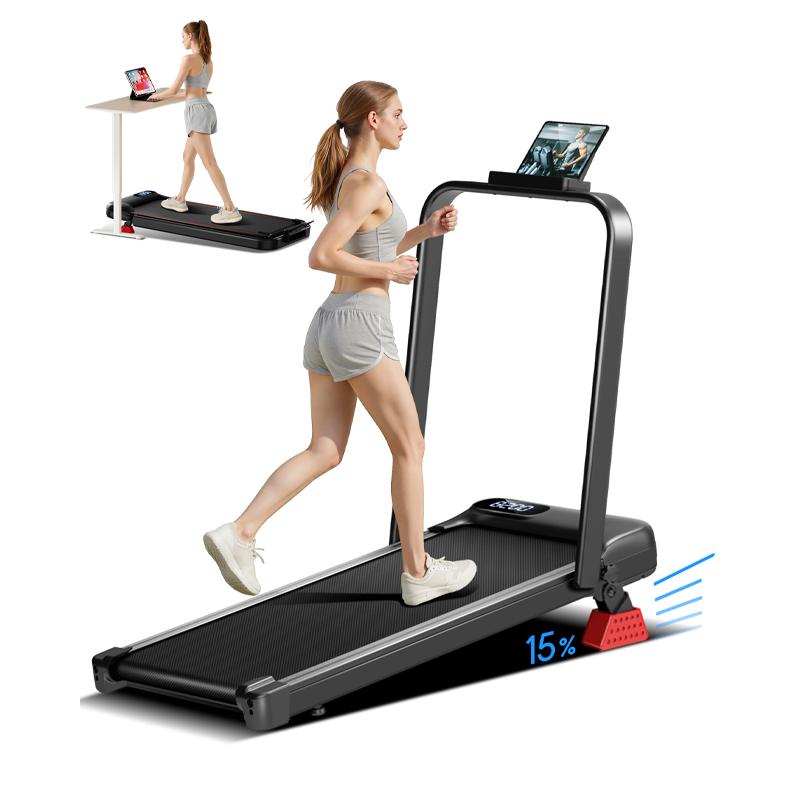 Tapis de course incliné ultra-compact